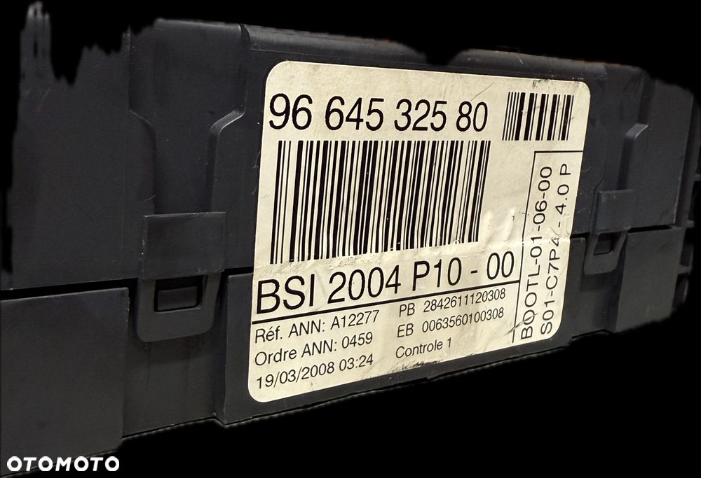 Moduł Komfortu Citroen Peugeot 9664532580 - 3