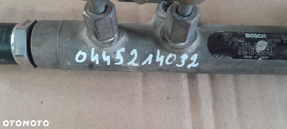 TOYOTA YARIS I 1.4 D4D LISTWA WTRYSKOWA - 3