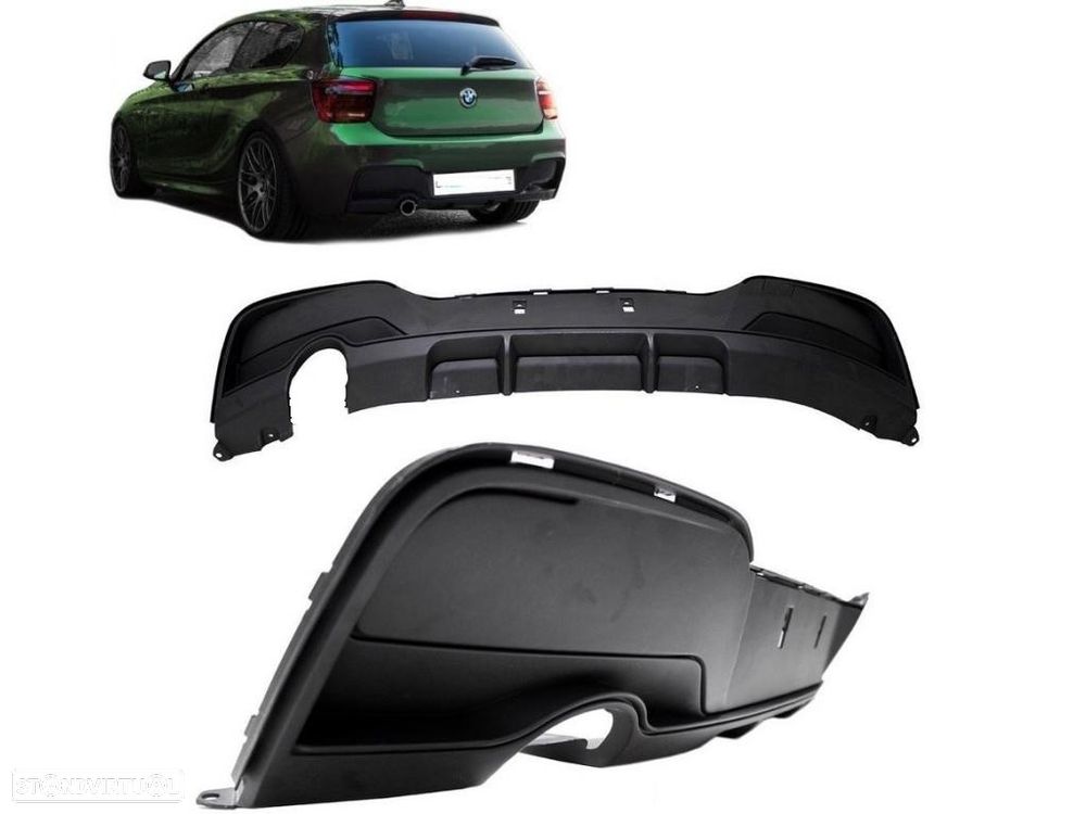 Difusor Bmw Série 1 F20 F21 (2011 a 2015) Performance - 3
