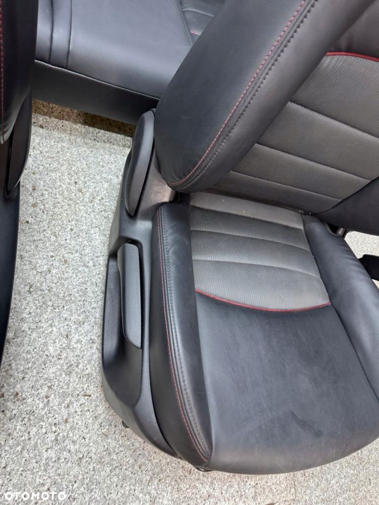 kanapa fotele siedzenia skóry komplet mazda cx3 cx-3 2015-2022 ładne - 6