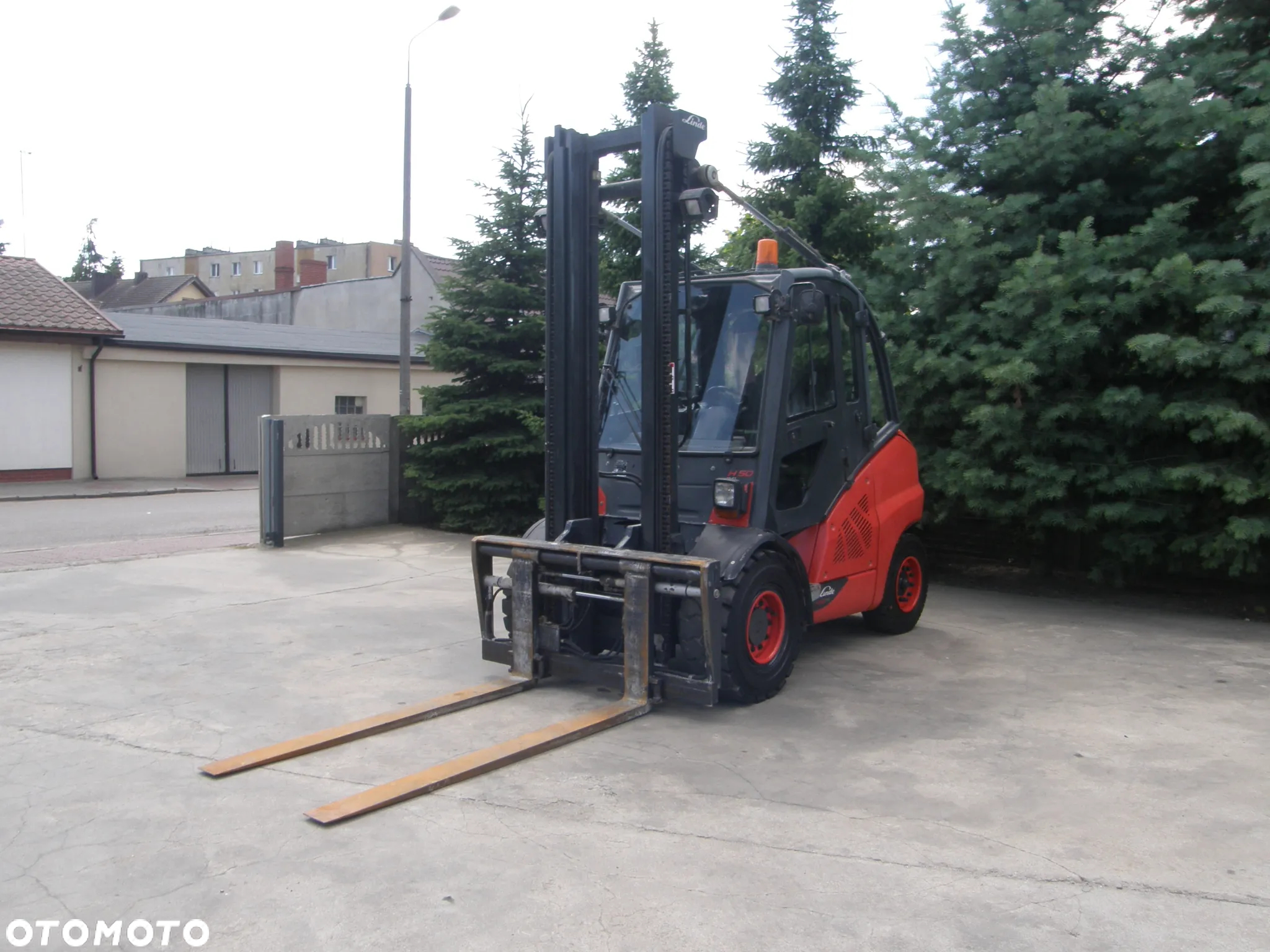 Linde H50D-02 2015rok kabina pozycjoner przesuw - 6