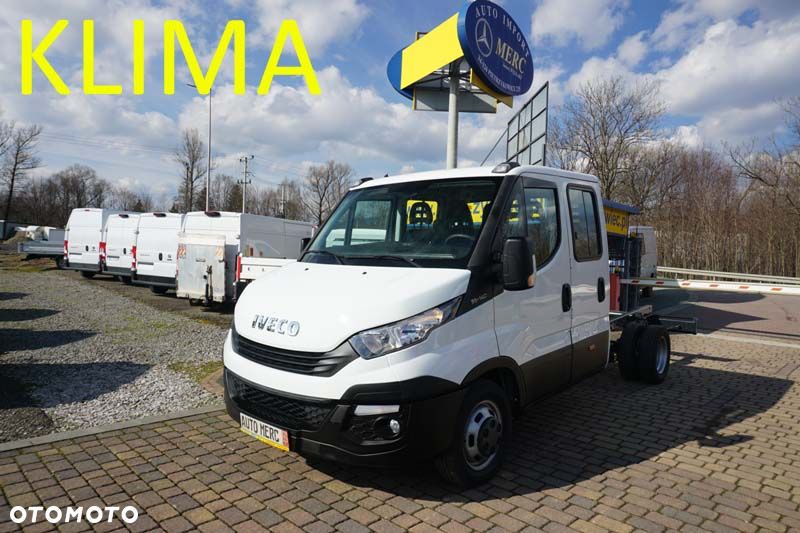 Iveco 35C14 doka skrzynia wywrotka HDS żuraw - 1