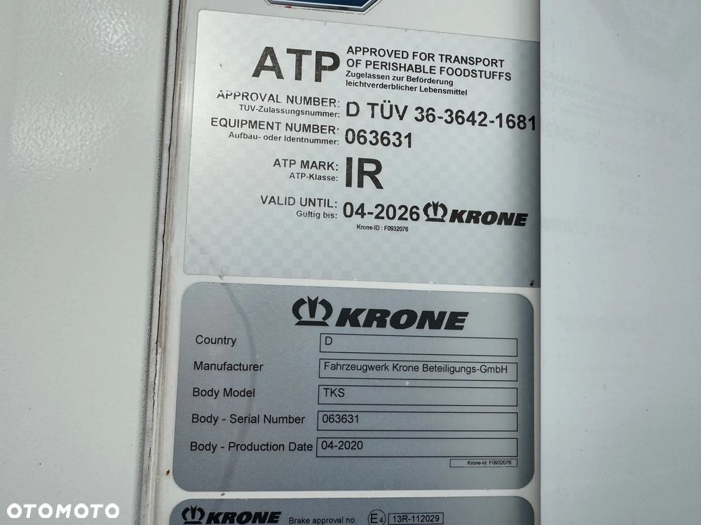 Krone Doppelstock, Thermo King SLXi 300 - 34