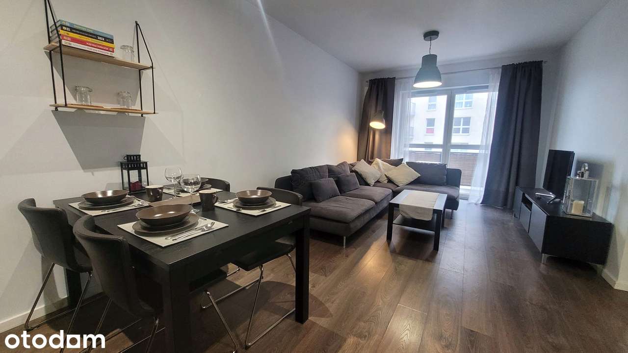 DĘBOWE TARASY - 2 Pokoje / Balkon / Blisko Centrum / Pełne Umeblowanie