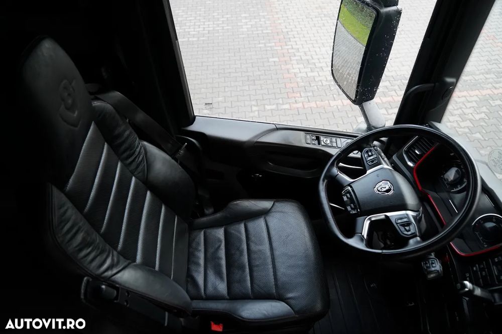 Scania S 580 / V8 / RETARDER / I-PARK COOL / COMPLET AIRMATIC / JANTE DIN ALIAJ / PIELE / - - 23
