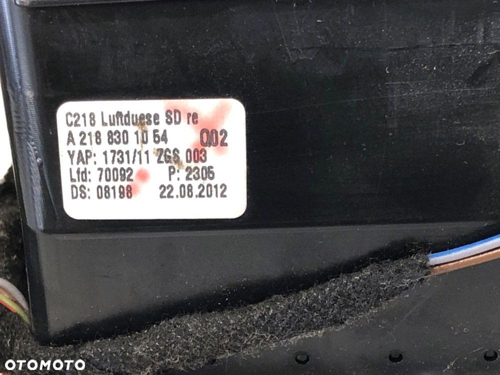 LISTWY DEKOR  MERCEDES-BENZ CLS (C218) 2011 - 2017 CLS 350 CDI / d (218.323) 195 kW [265 KM] olej - 7