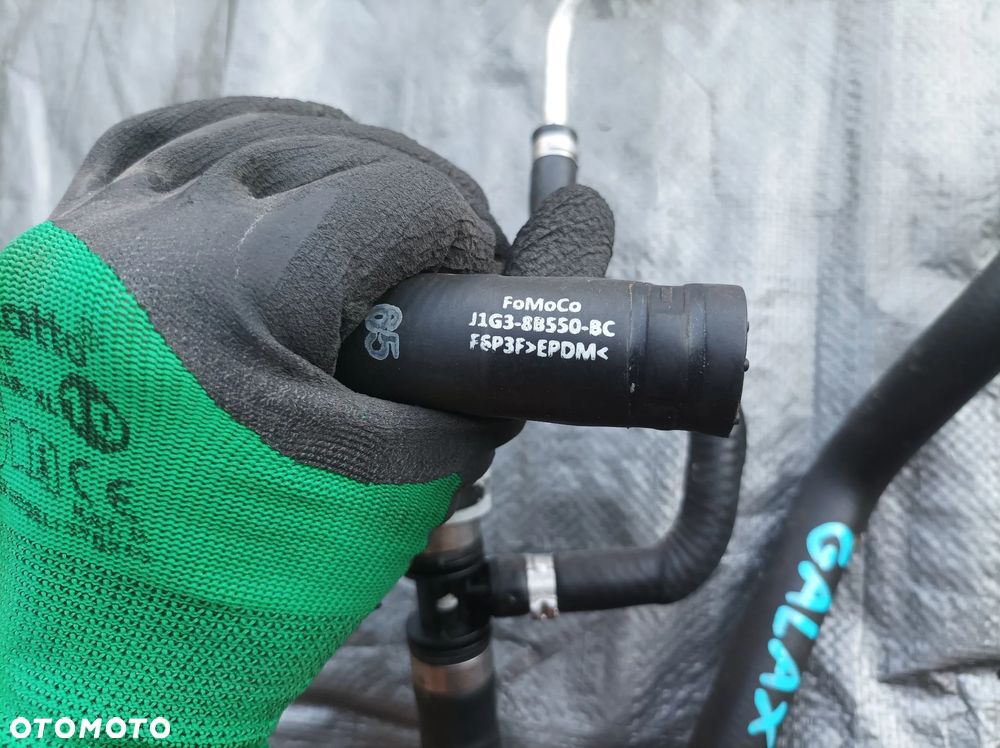 Ford Galaxy Mk4 2,0 TDCI Ecoblue przewód rura wąż wody J1G3 18K580 BE J1G3 8B550 BC - 4