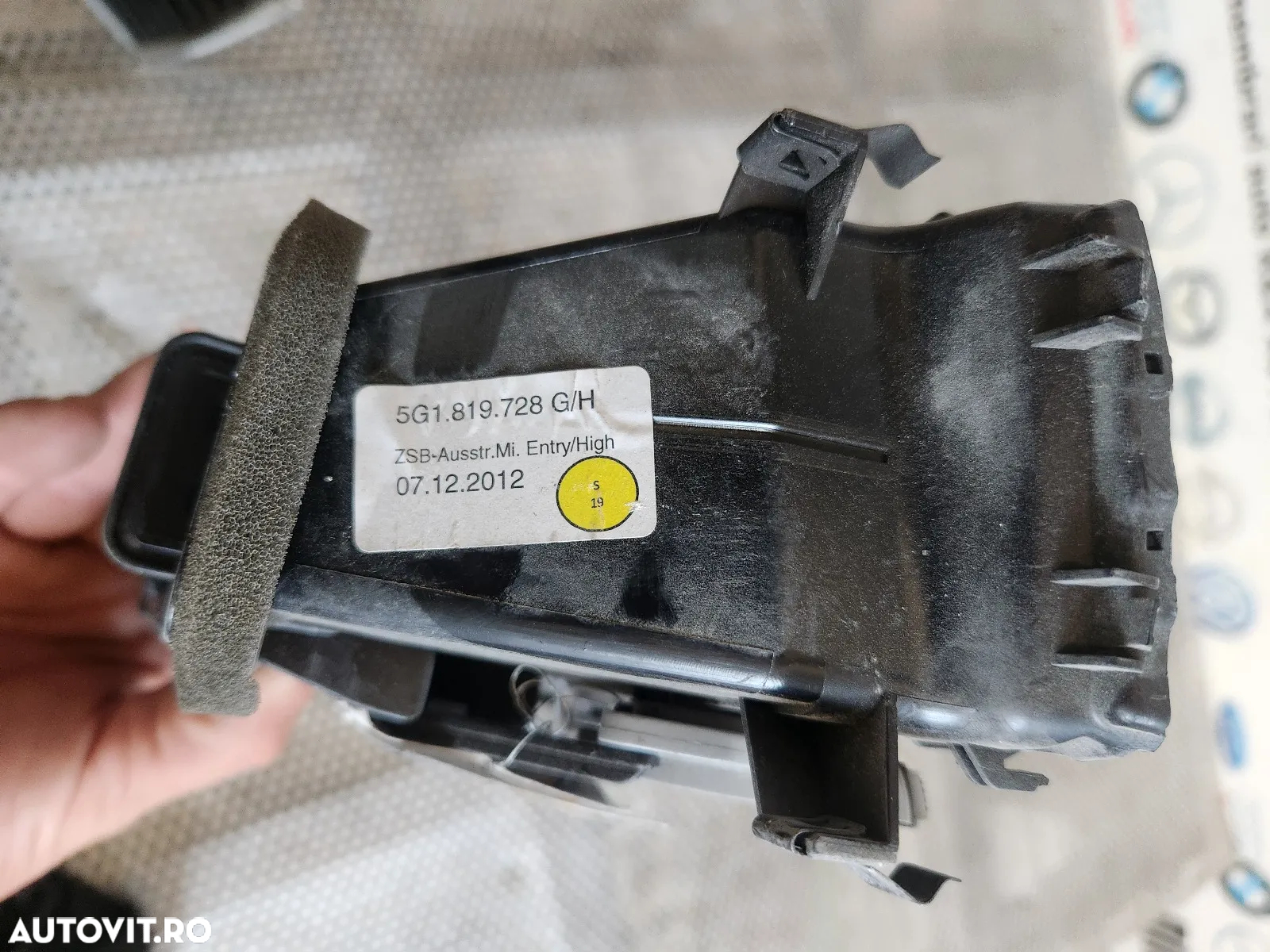 Grile Grila Ventilatie Centrala Bord Vw Golf 7 VII Cod 5GG - 6