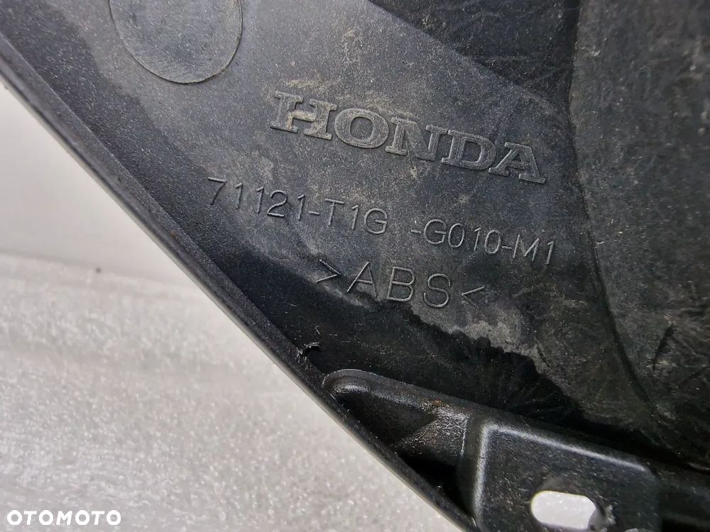 HONDA CR-V CRV IV 12- ATRAPA PRZEDNIA PRZÓD / GRILL , NR 71121-T1G-G010-M1 , NR AUKCJI NG548 - 14