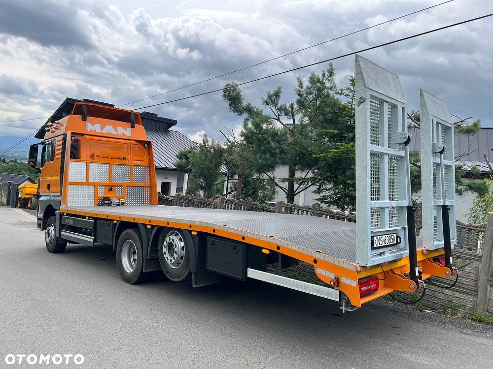 MAN TGX 26.500 | XLX | Euro 6 | 6x2 | INDIVIDUAL | Skrętna Oś | Nowa Zabudowa | Rampy Hydrauliczne | Autolaweta 8,20m | Pomoc Drogowa | Najazd | z Niemiec | STAN PERFEKCYJNY | Tylko 587 tys km | - 17