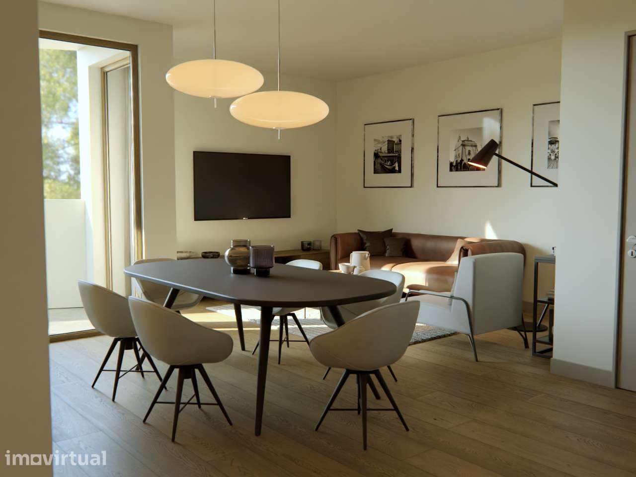OBRA NOVA | Apartamento T3 Duplex em Oliveira do Bairro - Grande imagem: 3/8