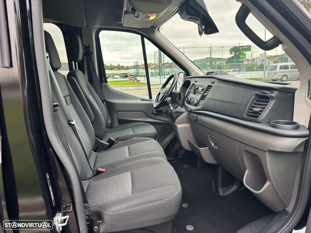 Ford Transit 2.0 TDCi - ANTEPARA - 9 LUG + CAIXA CARGA - IVA - 9