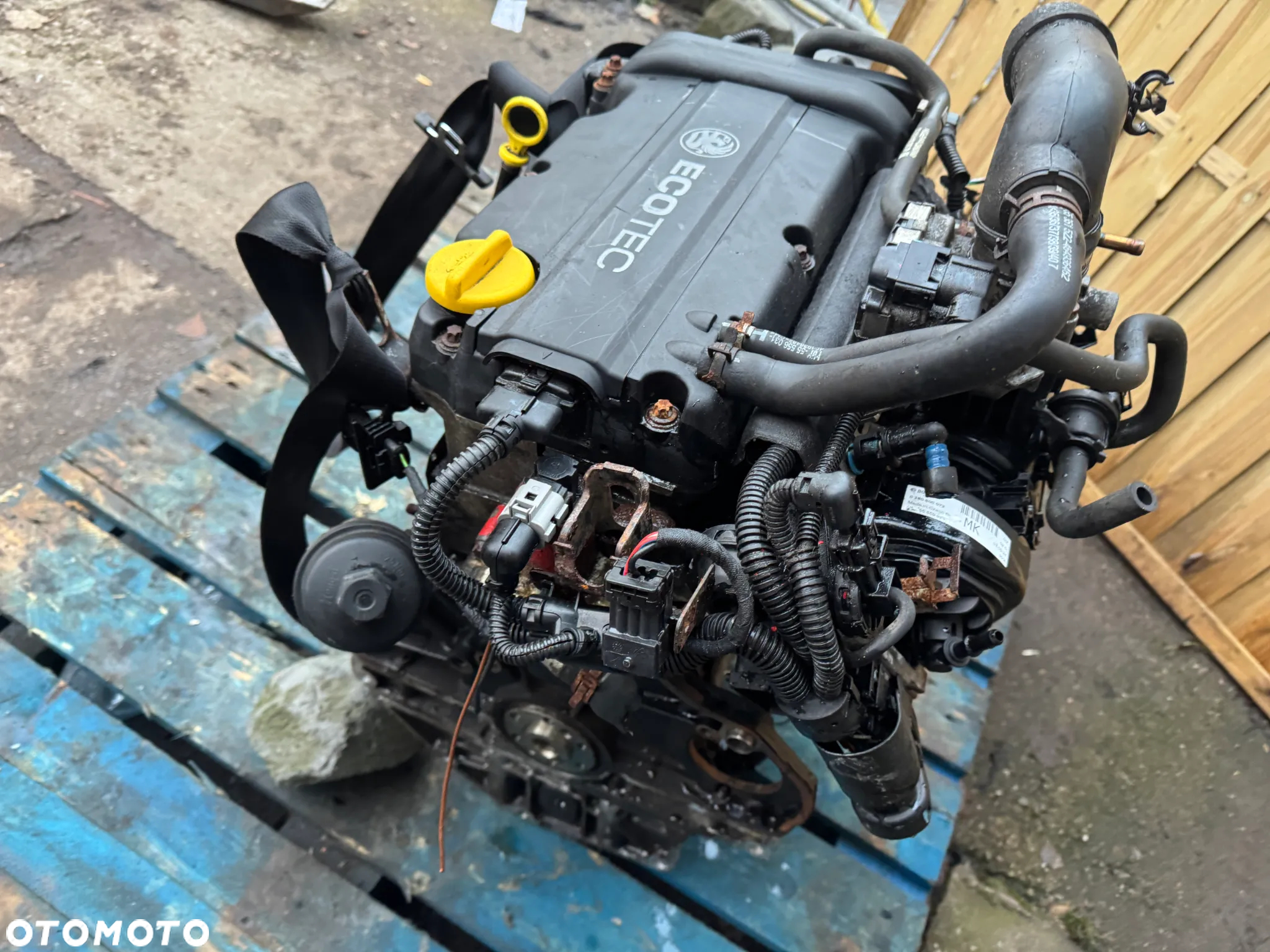 silnik z14xep 1.4 16v opel corsa d astra h kompletny 137 tys - 11