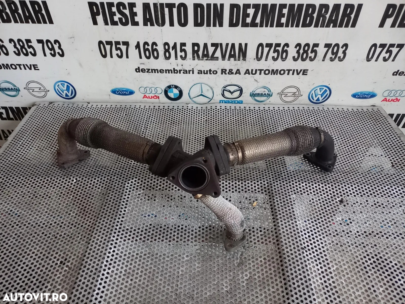 Conducte Conducta Galerie Evacuare Audi A6 C6 A4 B7 2.7 Tdi Euro 4 Motor BPP BSG - Dezmembrari Arad - 5
