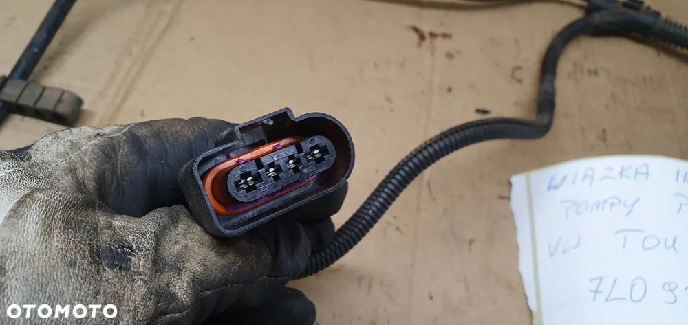 Wiązka instalacja zbiornika paliwa VW Touareg 7L0971727A - 7