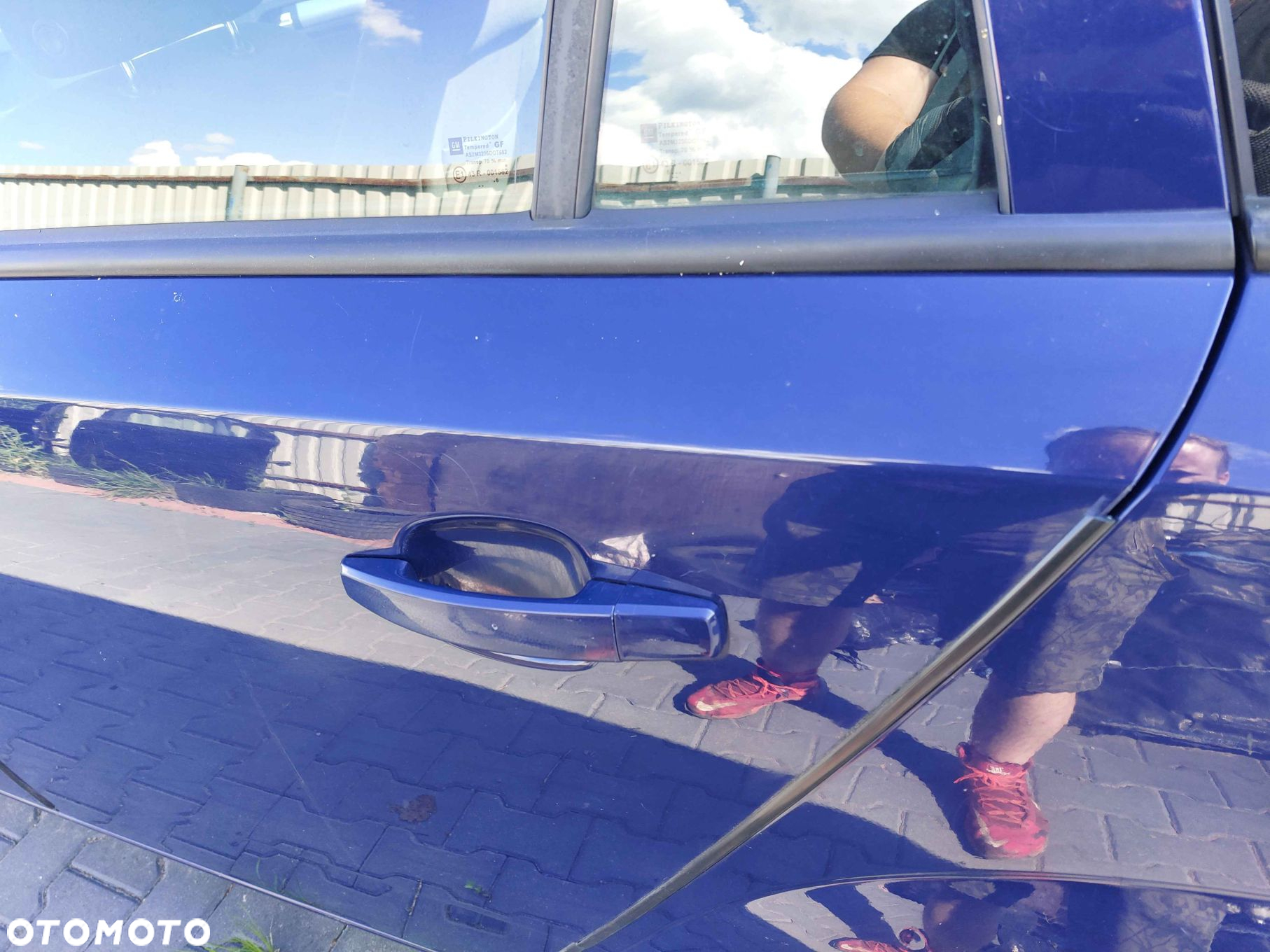 DRZWI KOMPLETNE LEWY TYŁ OPEL ASTRA H III KOMBI Z20Z - 3