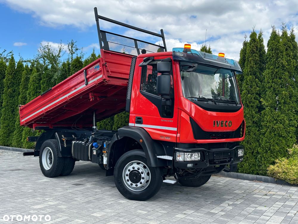 Iveco / EUROCARGO / 4X4 / 3X WYWROTKA / MANUAL / - 6