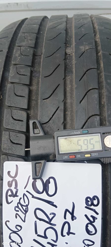 80006 Sztuka 225/45R18 Pirelli Cinturato P7 RSC dot.0418 - 1