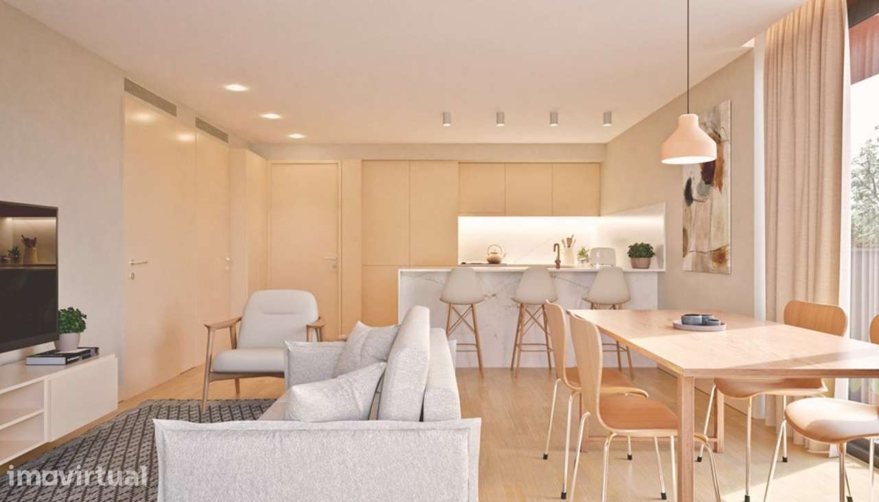 Cais de Leça: apartamento T1 à venda em Leça da Palmeira - Grande imagem: 2/14