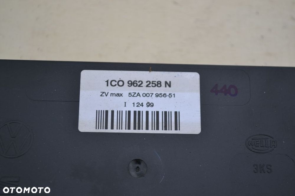 VW SEAT SKODA MODUŁ KOMFORTU 1C0962258N - 4