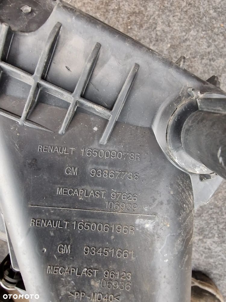 Obudowa filtra powietrza fiat talento vivaro B trafic III 1.6 - 3