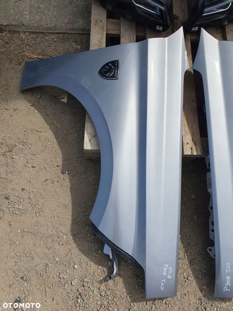 PEUGEOT 308 T10 III MASKA ZDERZAK KAMERA 2X BŁOTNIK 2X LAMPA KCA - 2