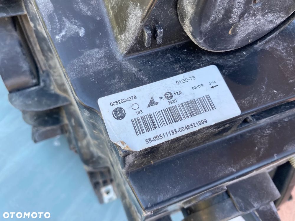 lampa fiat panda cross komplet eu całe - 8