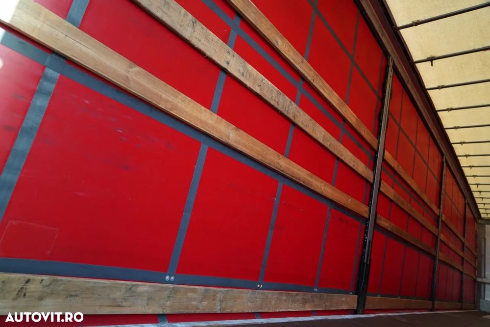 Schmitz Cargobull / SEMIREMORCĂ CU PRELATĂ / MEGA / AXĂ RIDICABILĂ / ACOPERIȘ RIDICABIL / - 9