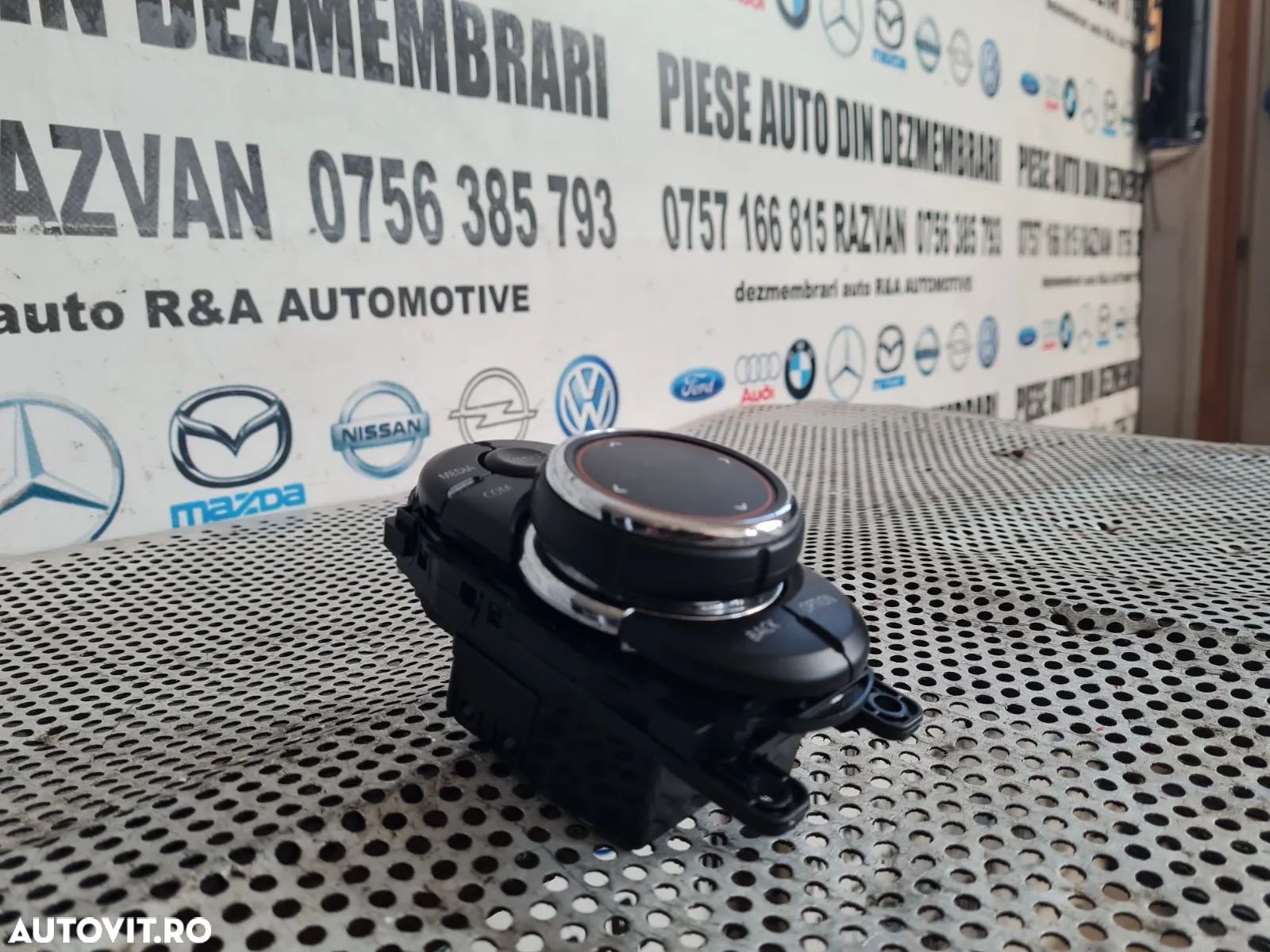 Joystick Consola Idrive Mini F54 F55 F56 F57 F60 One Clubman Countryman Cod 9866934 Volan Stanga - Dezmembrez Mini / Bmw - Dezmembrari Arad - 1