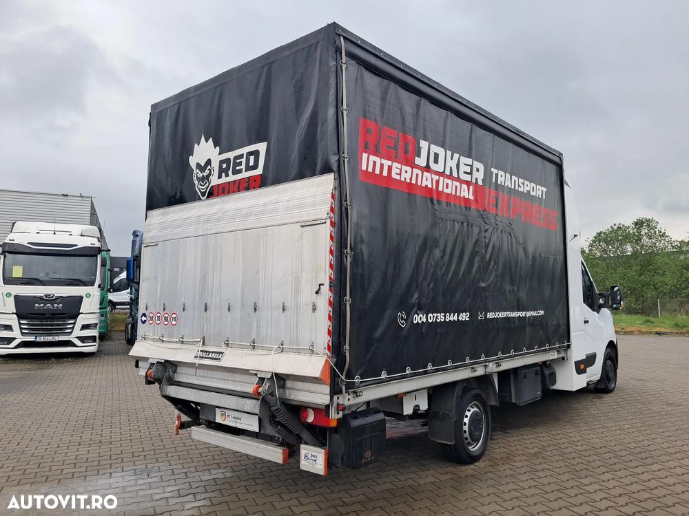 Renault MASTER 2.3D 160 CP CABINA DE DORMIT SI PRELATA LIFT DHOLLANDIA - 4