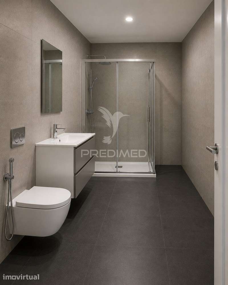 Apartamento T1 Novo em Tondela | Design Moderno e Excelente Localiz... - Grande imagem: 3/5