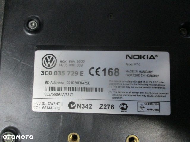Moduł telefonu, bluetooth 3C0035729E VW Passat B6 - 2