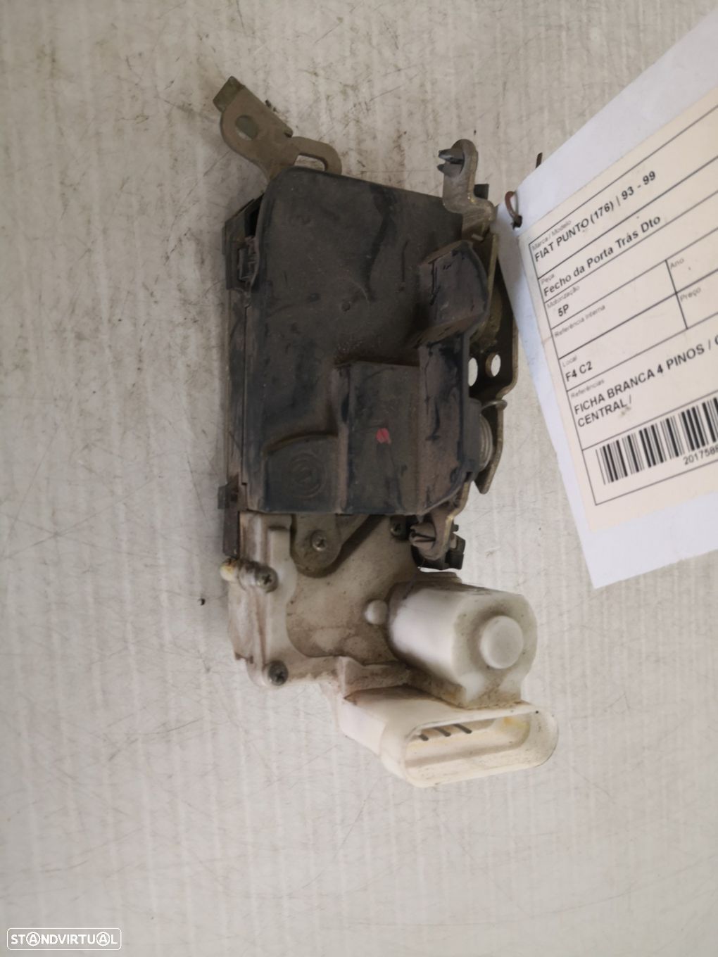 Fecho Da Porta Trás Dto Fiat Punto (176_) - 1