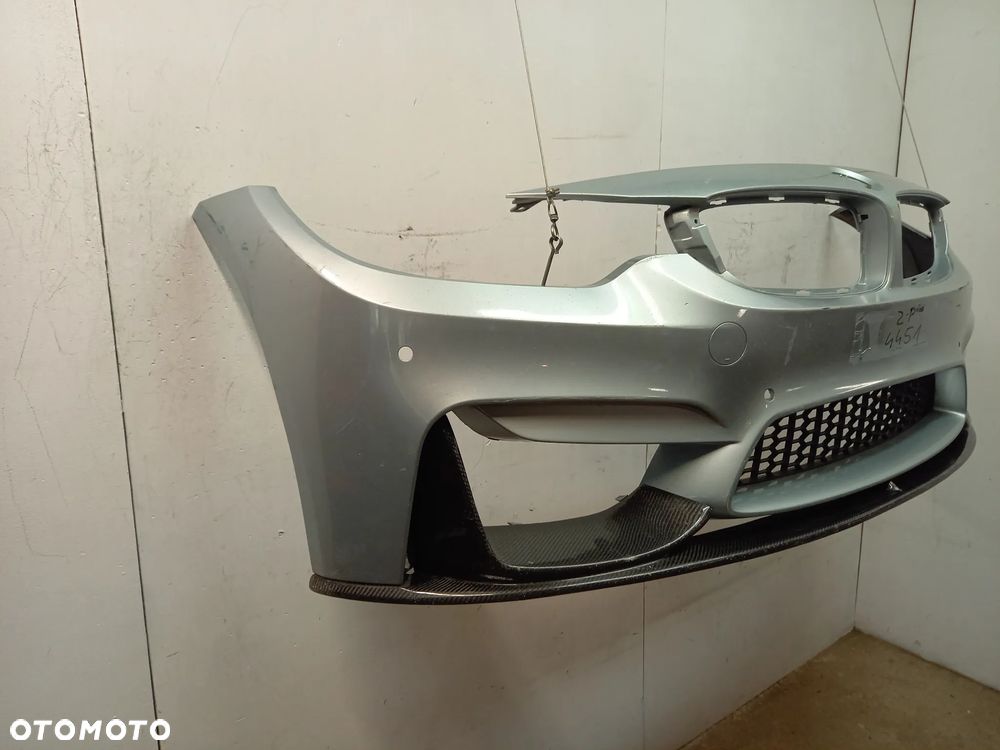 Bmw M3 M4 F8X F80 82 zderzak przedni przod + Kratka dokladka Carbon - 4