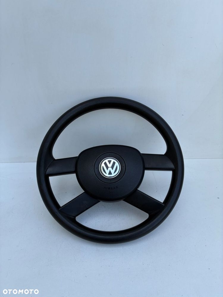 VW POLO 9N KIEROWNICA AIRBAG PODUSZKA KIEROWCY KOMPLET - 1