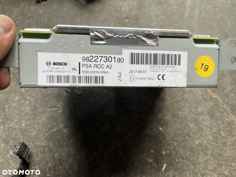 Radio nawigacja zestaw komplet Citroen C3 III - 7
