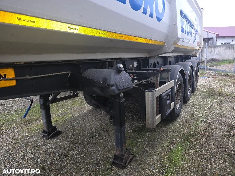 Wielton NW 3S, Otel hardox, transport agregate 28m3 - 7
