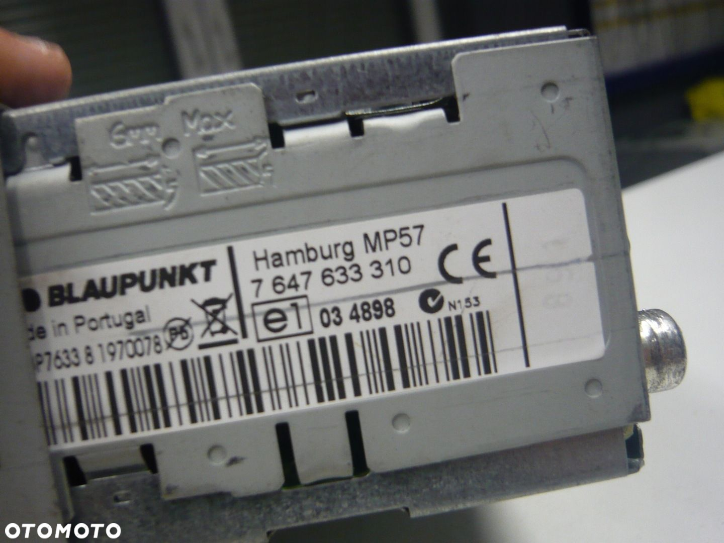 RADIO CD Hamburg MP57 Blaupunkt - 2