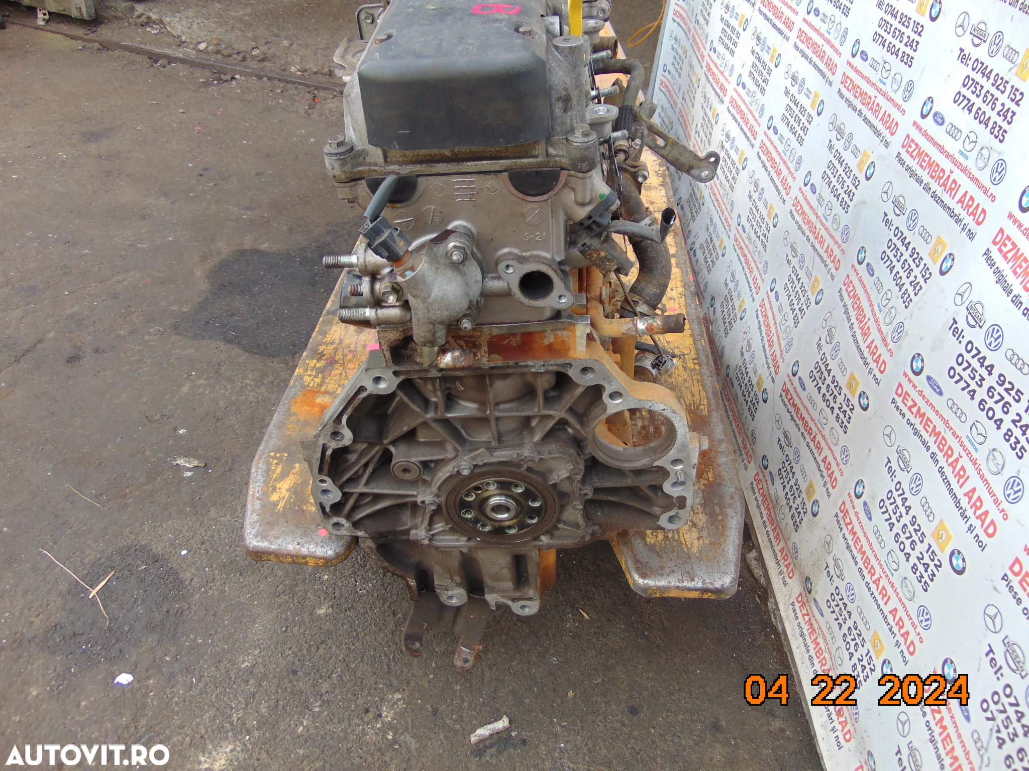 Bloc motor Suzuki grand vitara 1.6 benzina m16a bloc motor ambielat sx4 fiat sedici vitara 1.6 - 4