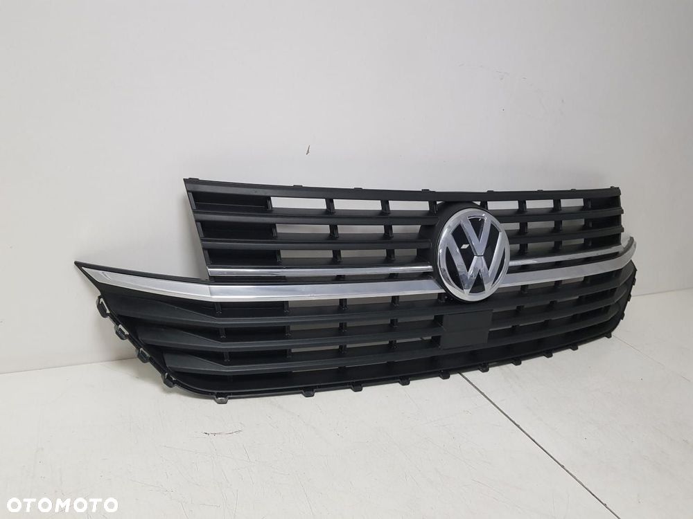 GRILL ATRAPA + WZMOCNIENIE KOMPLET VW T6 LIFT 7LA 7LA853651C 7LA807699D 7L - 4