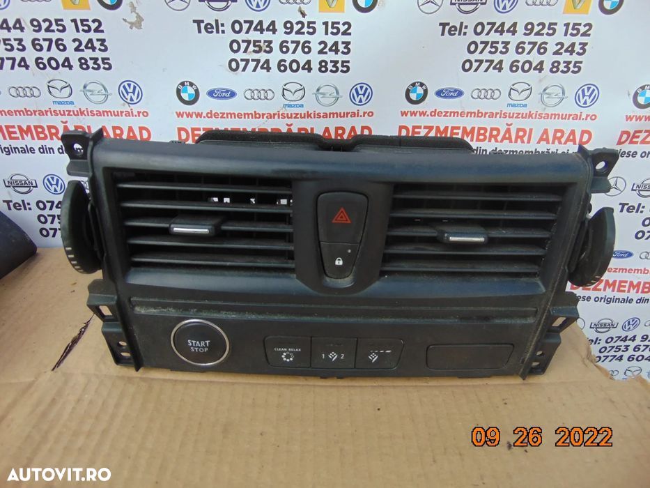 grile ventilatie Bord renault Latitude grile aer bord dezmembrez latit - 1