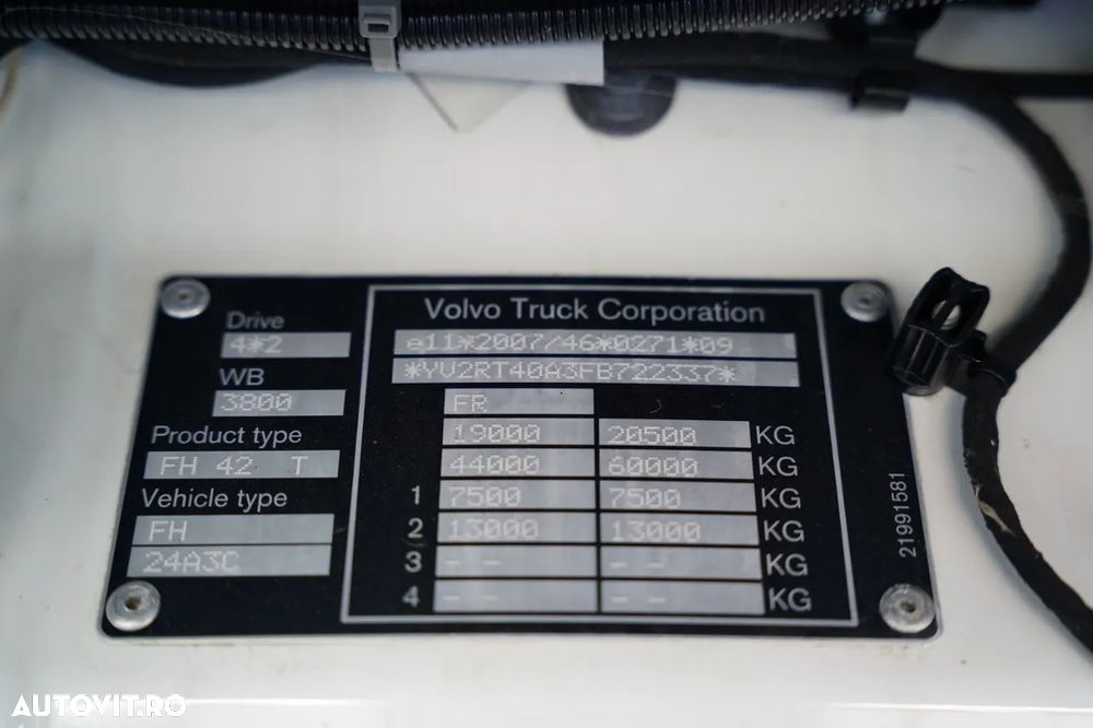 Volvo FH 500 / SISTEM HIDRAULIC / I-PARK COOL / I-SHIFT / EURO 6 - 40