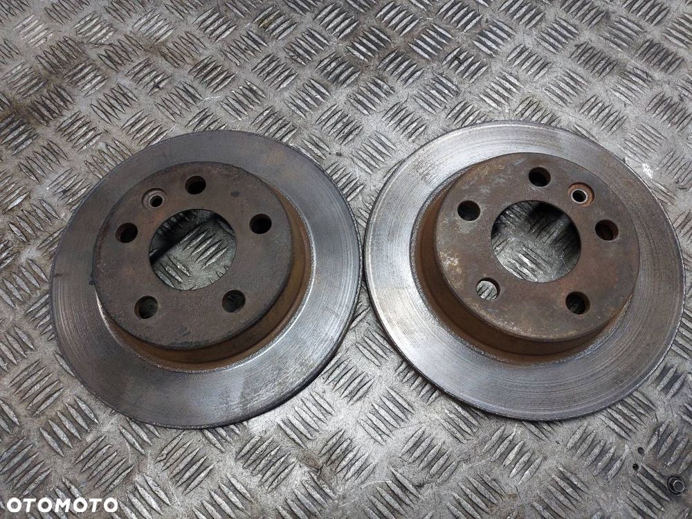 TARCZE HAMULCOWE TYŁ + KLOCKI + ZACISKI SHARAN MK1 GALAXY ALHAMBRA - 7
