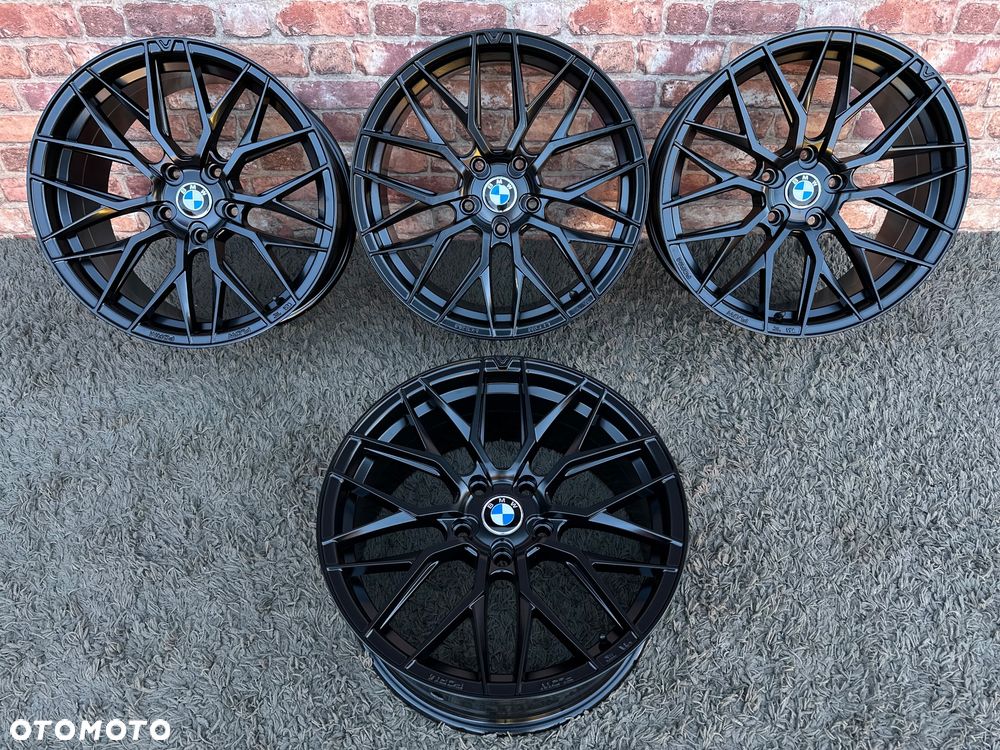 Nowe Felgi zamienniki BMW 19” w kolorze czarnym  5x120 3 F30 F32 F36 alufelgi  F10 Z3 Z4 E46 X1 X3 E83 E90 F34 GT F01 F12 F20 F22 E87 E81 - 1