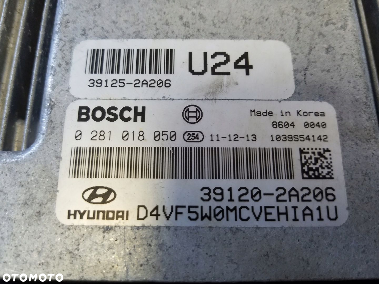KOMPUTER SILNIKA HYUNDAI I40 1.7 CRDI 39120-2A206 - 3