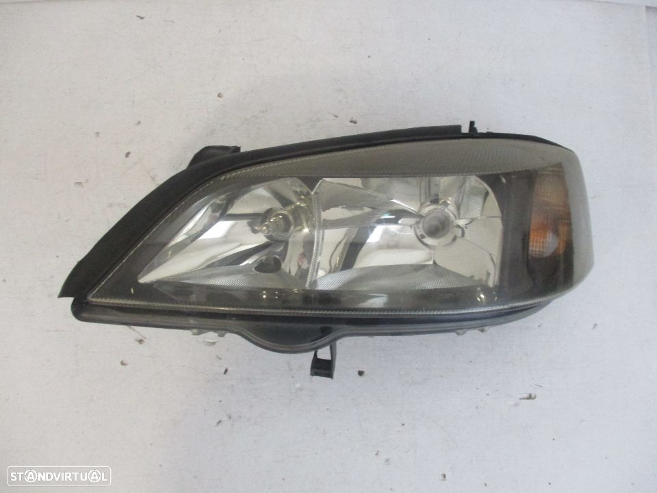 Farol Optica Opel Astra G (Fundo Preto) Esquerdo - 2