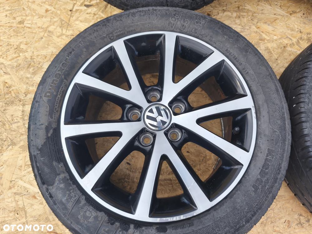 ALUFELGI KOŁA FELGI OPONY 16 CALI 5X112 205/55 16 VOLKSWAGEN GOLF VI, VII, PASSAT - 5