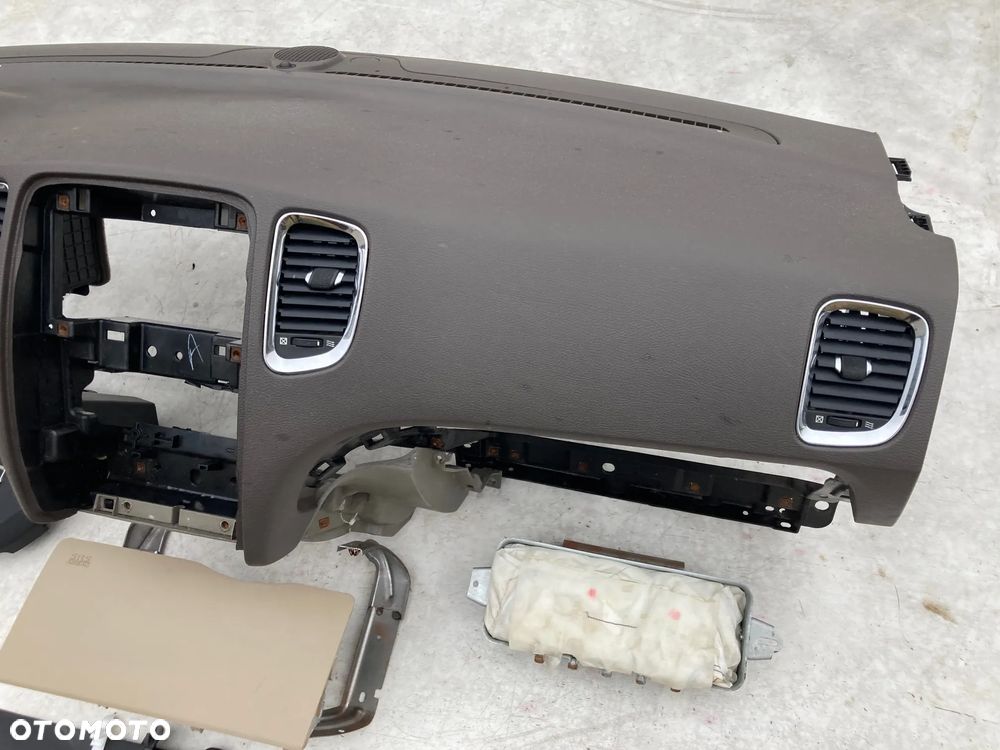 DODGE DURANGO LIFT FL LIFTING DESKA KONSOLA KOKPIT PULPIT PÓŁKA PARAPET AIR BAG PODUSZKI POWIETRZNE KIEROWCY PASAŻERA KOLAN AIR BAG PODUSZKA POWIETRZNA KOLANOWA AIRBAG PASY PAS KURTYNY AIRBAG FOTELA W FOTEL - 6