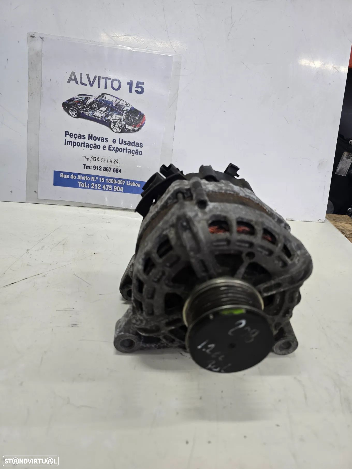 Alternador Peugeot 208 1.2 - Citroen C3  ref: 9809391880 - 1