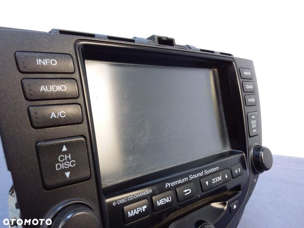 HONDA ACCORD VII RADIO CD NAWIGACJA 39050-SEF-G830-M1 - 3